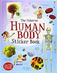 Human Body Sticker Book Paperback Alex Frith