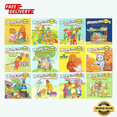 Berenstain Bears I Can Read Phonics Book Lot – 12 Early Learning Books