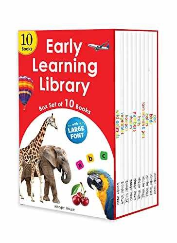 Early Learning Library: Box Set – Board book, by Wonder House Books – Very Good