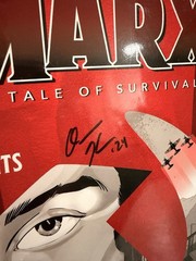 Signed Onrie Kompan Marx Tale Of Survival Graphic Novel TPB Cold War