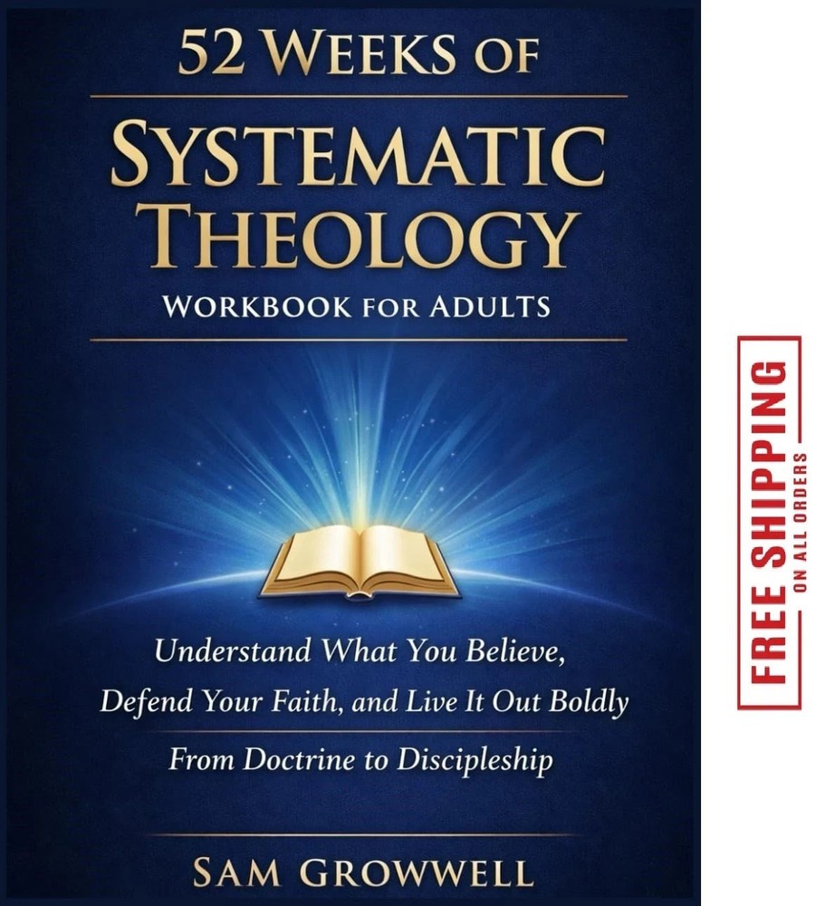 52 Weeks of Systematic Theology Workbook for Adults: What Christians