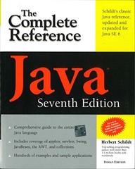 JAVA THE COMPLETE REFERENCE, SEVENTH EDITION (OSBORNE By Schildt **Excellent**