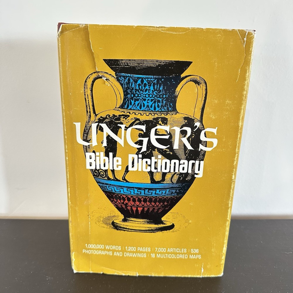 Unger’s Bible Dictionary Hardback Book Moody Press!
