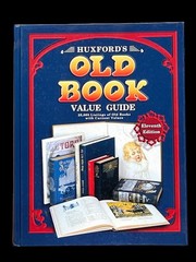 1999 HUXFORD’S OLD BOOK VALUE GUIDE 11 EDITION