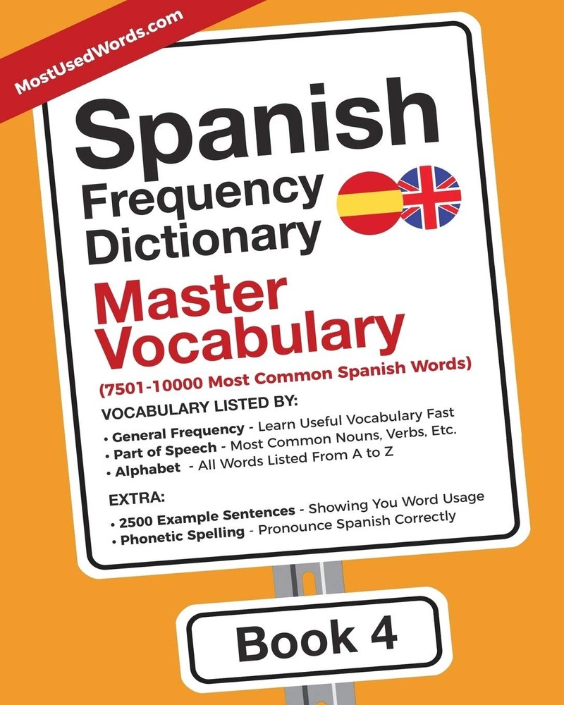 Spanish Frequency Dictionary – Master Vocabulary: 7501-10000 Most Common Wor…