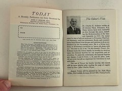 Today Think on These Things Daily Devotional July 1954 Westminster Press