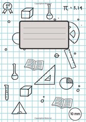 10 mm Square Exercise Book A4: 1 cm…, publishing, smi