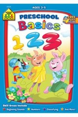 School Zone – Preschool Basics Workbook — paperback, School Zone, 9781589474352
