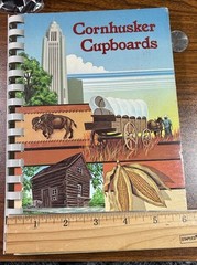 Cornhusker Cupboards – 1982 – Vintage Cookbook Nebraska 188 pages