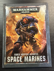 Codex Adeptus Astartes Space Marines Book Warhammer 40k