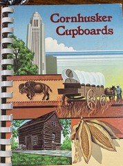 Cornhusker Cupboards – 1982 – Vintage Cookbook Nebraska 188 pages