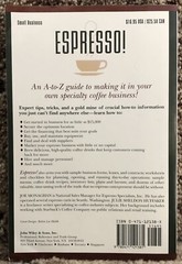 Espresso! by Monaghan and Huffaker 1995 John Wiley & Sons PB Very Good 201 Pages