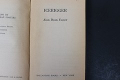 ICERIGGER Alan Dean Foster 1974 Second Printing Science Fiction Ballantine PB SF