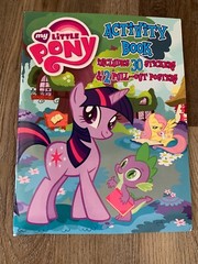 My Little Pony Activity Book Includes Stickers & Posters NEW