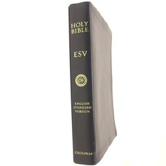 ESV Wide Margin Reference Bible (Black) ESV Bibles by Crossway TruTone Cover