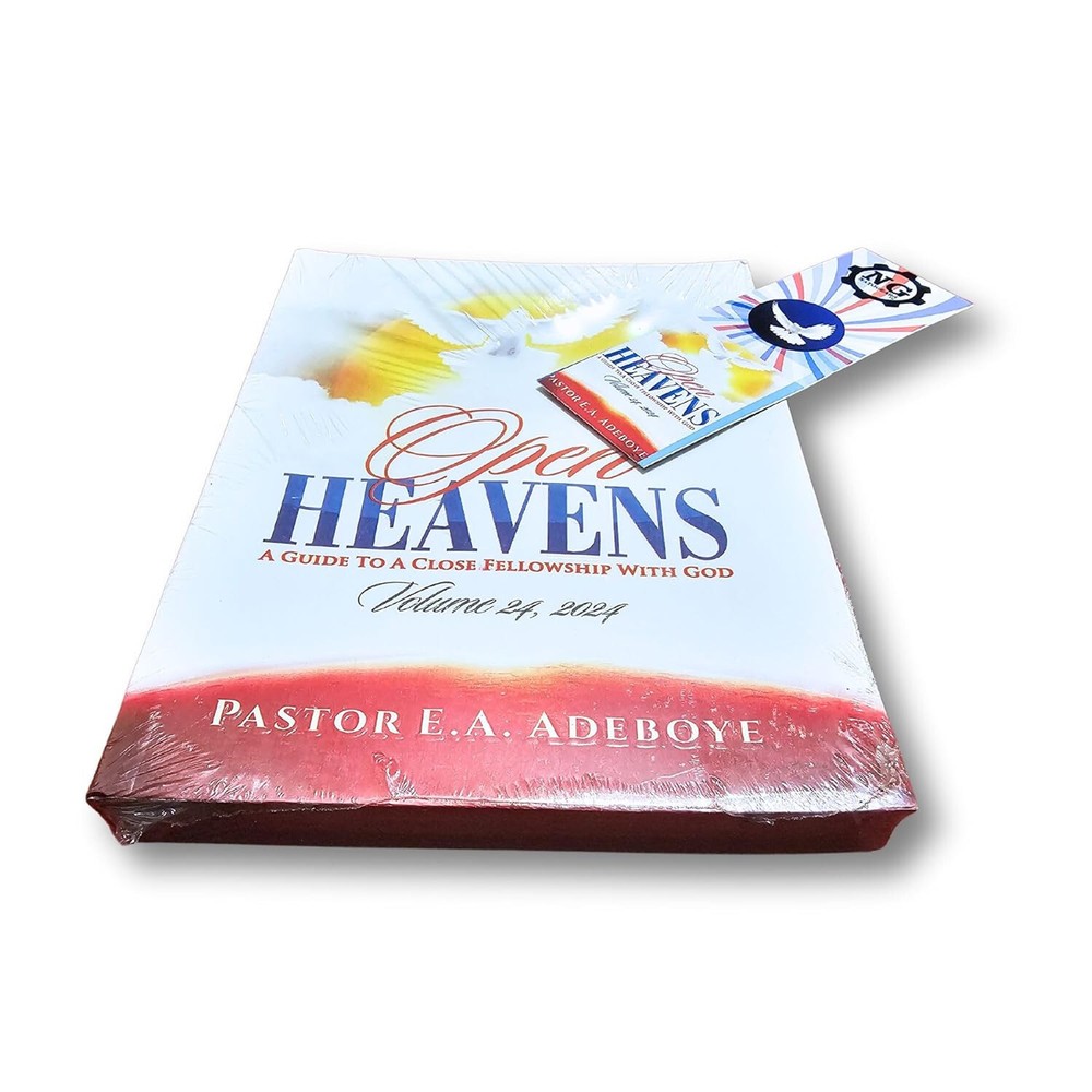 Open Heavens Volume 2024, Volume 24 – By Pastor E.A. Adegboye – With Bookmark