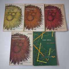 Vintage Modern Biology Cell Evolution Microbial Animal Adaptation Lot 5 PB USA