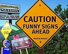 Caution: Funny Signs Ahead Paperback Ulysses Press Editors
