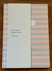 OLIVETTI PATTERN SERIES Typewriter NOTEBOOK Letters JOURNAL lined paper HC book