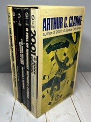 Arthur C. Clarke 2001 A Space Odyssey Signet Gift Pack Paperback Book Set – Rare