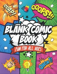 Blank Comic Book: Fun For All Ages Create Your Own Unique Comic Book Fun Pag…