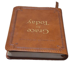 One Minute Devotions Grace for Today Leather by Christian Art Gifts 2013