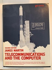 Telecommunications and the Computer by James Martin (1976) HC DJ LN