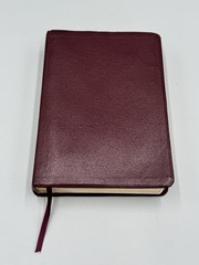 NIV Study Bible 1995 Red Letter Burgundy International Version Zondervan