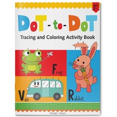 Preschool Activity Book: Dot-To-Dot – Tracing and Coloring Activity Book For…