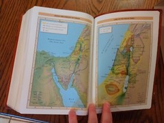 KJV Wide-Margin Reference Bible Sovereign Collection Leathersoft Brown Red lette
