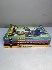 Trapped In A Video Game Book Set #1-5 By Dustin Brady YA Chapter Books 2018