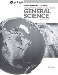 Exploring Creation with General Science 3rd Edition, Solutio – VERY GOOD