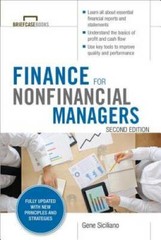 Finance for Nonfinancial Managers, Second Edition (Briefcase Books Series – GOOD