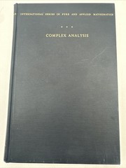 Complex Analysis Lars Ahlfors 1953 One Complex Variable 247 Pages