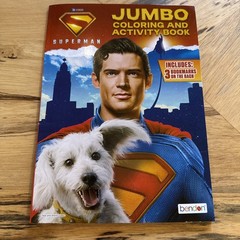 Superman 2025 DC Comics Coloring & Activity Book Fun For Kids!