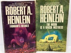 Mixed Lot Robert A. Heinlein Friday Moon Science Fiction Sci-Fi (Lot of 6 MMPBs)