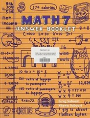 Teaching Textbooks Math 7 Answer Key – Paperback By Greg Sabouri – VERY GOOD