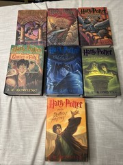 Harry Potter Hardcover Boxed Set: Books 1-7 by J. K. Rowling… *NO BOX*
