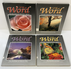 The Word : The Most Powerful Word Ever Spoken Volumes 1,2,3,4 HC