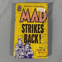 Mad Strikes Back Paperback Comics Funny Parody Satire Vintage 1963