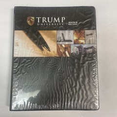 Trump University Wealth in Real Estate 3-Disc Set + Workbook Binder Coaching New