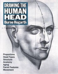 Drawing the Human Head by Hogarth, Burne [Paperback]