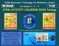 P#01 Teach STEM Technology Electronics – Grades 2, 3, 4 Elem School – Mr Circuit