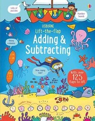 Lift-the-Flap Adding Subtracting – Board book By Rosie Hore – VERY GOOD