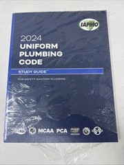 2024 Uniform Plumbing Code. Study Guide