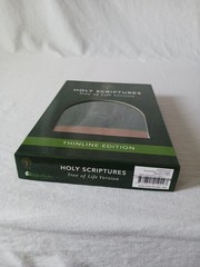 TLV Thinline Bible, Holy Scriptures, Grove/Sand, Tree Design Duravella by Bake