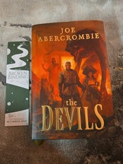 Joe Abercrombie SIGNED Devils Broken Binding Hardcover 1st Edition Signed