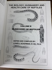 The Biology Husbandry and Health Care of Reptiles Vols. 1, 2 & 3 HC/DJ – VGC