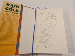 Rain of Gold SIGNED by Victor Villasenor – 1st Prt / 1st Ed Hardcover