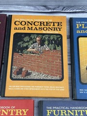 5 VINTAGE PRACTICAL WORKSHOP LIBRARY HOME REPAIR BOOKS – FAWCETT PUBLICATIONS
